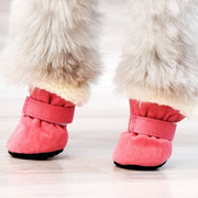 Fashion Simple Waterproof Warm Dog Shoes